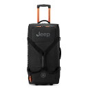 【送料無料】 デルシー メンズ ボストンバッグ バッグ Delsey Jeep JS005A 31" Rolling Duffel Black