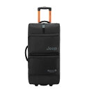 【送料無料】 デルシー メンズ ボストンバッグ バッグ Delsey Jeep JS006B 27" Rolling Duffel Black