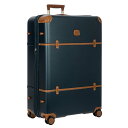 【送料無料】 ブリックス メンズ スーツケース バッグ Brics Bellagio 3.0 32" Spinner Trunk Blue