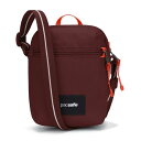 【送料無料】 パックセーフ メンズ ショルダーバッグ バッグ Pacsafe GO Micro Crossbody Garnet Red - limited stock - please allow 10 - 15 business days for delivery(4)
