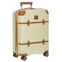 【送料無料】 ブリックス メンズ スーツケース バッグ Brics Bellagio 3.0 21" Spinner Trunk Cream