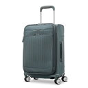 【送料無料】 サムソナイト メンズ スーツケース バッグ Samsonite Silhouette 18 Softside Carry-On Expandable Spinner Slate Blue