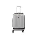 【送料無料】 デルシー メンズ スーツケース バッグ Delsey Titanium Carry-On Expandable Spinner with Laptop Pocket Silver(4)