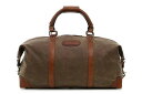 【送料無料】 コーシュマール メンズ ボストンバッグ バッグ Korchmar Lux Twain 22" Waxed Canvas Weekender Olive