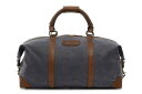 【送料無料】 コーシュマール メンズ ボストンバッグ バッグ Korchmar Lux Twain 22" Waxed Canvas Weekender Gray