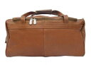 【送料無料】 ピエル レザー メンズ ボストンバッグ バッグ Piel Leather Traveler's Select Small Duffel Bag Saddle - discontinued