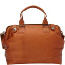 【送料無料】 ピエル レザー メンズ スーツケース バッグ Piel Leather Top Frame Carry-On Saddle - discontin...