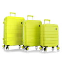 【送料無料】 ヘイズアメリカ メンズ スーツケース バッグ Heys Neo 3 Piece Spinner Set Lemon - discontinued