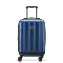 【送料無料】 デルシー メンズ スーツケース バッグ Delsey Helium Aero International Carry-On Expandable Spinner Metallic Blue - discontinued