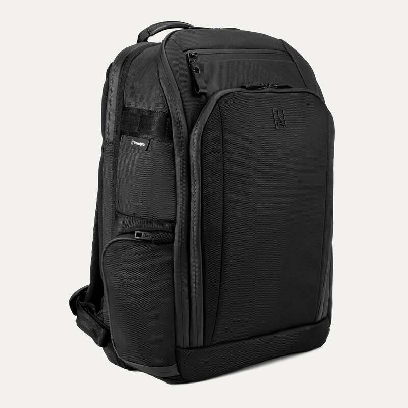 トラベルプロ メンズ バッグ バックパック・リュックサック Travelpro Altitude All-Purpose Full Expansion Laptop Backpack 24-34L Jet Black ブラック(4)