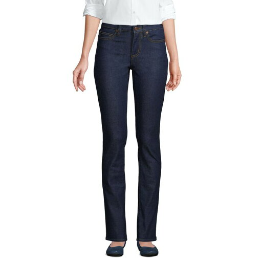 【送料無料】 ランズエンド レディース デニムパンツ ジーンズ ボトムス Petite Lands' End Mid-Rise Straight Leg Jeans River Rinse 【送料無料】 ランズエンド レディース デニムパンツ ジーンズ ボトムス Petite Lands' End Mid-Rise Straight Leg Jeans River Rinse