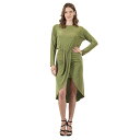 【送料無料】 24セブンコンフォート レディース ワンピース トップス Women's 24Seven Comfort Apparel Long Sleeve ...