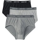 【送料無料】 ランズエンド メンズ ボクサーパンツ アンダーウェア Men's Lands' End 3-Pack Comfort Briefs Black G...
