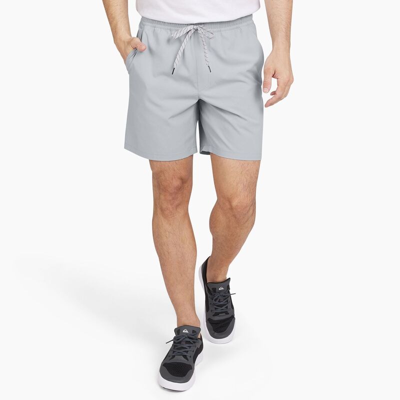 【送料無料】 クイックシルバー メンズ ハーフパンツ・ショーツ ボトムス Men's Quiksilver Seaside Amphibian Shorts Grey