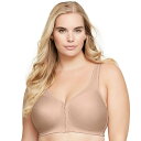 【送料無料】 グラマライズ レディース ブラジャー アンダーウェア Plus Size Glamorise Full-Figure MagicLift Fron...