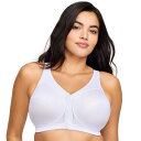 【送料無料】 グラマライズ レディース ブラジャー アンダーウェア Plus Size Glamorise Full-Figure MagicLift Fron...
