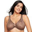 【送料無料】 グラマライズ レディース ブラジャー アンダーウェア Plus Size Glamorise Full-Figure Wonderwire Fro...