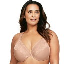【送料無料】 グラマライズ レディース ブラジャー アンダーウェア Plus Size Glamorise Full-Figure Wonderwire Fro...
