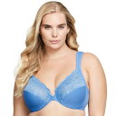 【送料無料】 グラマライズ レディース ブラジャー アンダーウェア Plus Size Glamorise Full-Figure Wonderwire Fro...
