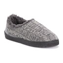 【送料無料】 ムクルクス メンズ サンダル シューズ MUK LUKS Men's Slippers Cinder Dark Gray