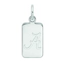 【送料無料】 ロゴアート レディース ブレスレット・バングル・アンクレット アクセサリー LogoArt Sterling Silver Alabama Tag...