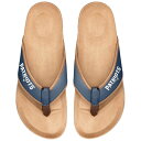 【送料無料】 アンブランデッド メンズ サンダル シューズ Men's FOCO New England Patriots Cork Flip Flops Pat Navy(4)