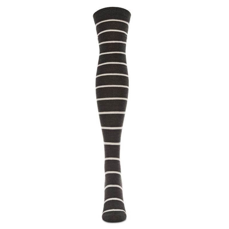 ̵ ⥤ ǥ   Simple Stripe Cashmere Blend Over The Knee...