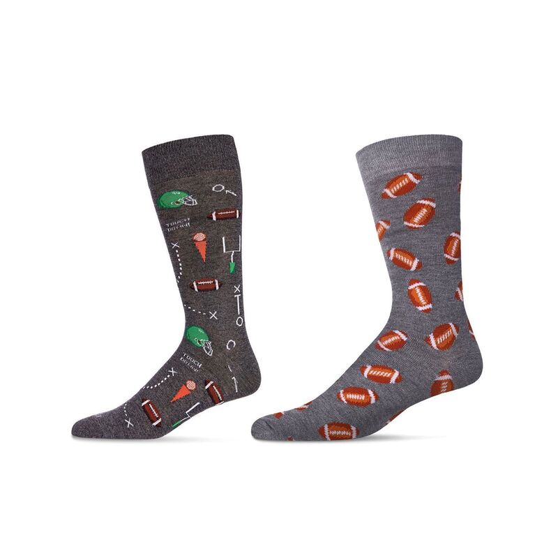 ̵ ⥤    Men's 2 Pair Sports Assortment Charcoal Med ...