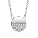 【送料無料】 アンブランデッド レディース ネックレス・チョーカー・ペンダントトップ アクセサリー Sterling Silver Cubic Zirconia...