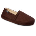 【送料無料】 アイソトナー メンズ サンダル シューズ isotoner Aline Men's ECO Comfort Year Round Essentials Closed Back Slippers Drk Chocolate