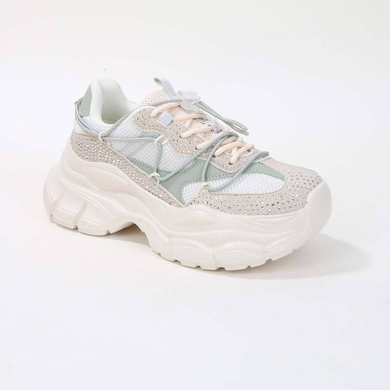 バーネス レディース シューズ スニーカー メッシュ BERNESS Rosa Rhinestone Mesh Sneakers Multi マルチカラー