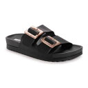 【送料無料】 ムクルクス レディース サンダル シューズ MUK LUKS Grand Cayman Women's Slide Sandals Black