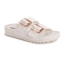 【送料無料】 ムクルクス レディース サンダル シューズ MUK LUKS Grand Cayman Women's Slide Sandals White