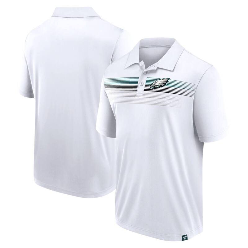 ファナティクス レディース トップス Tシャツ ポロシャツ Fanatics Brands - White Label Men's Fanatics White Philadelphia Eagles Victory For Us Interlock Polo Eag White ホワイト