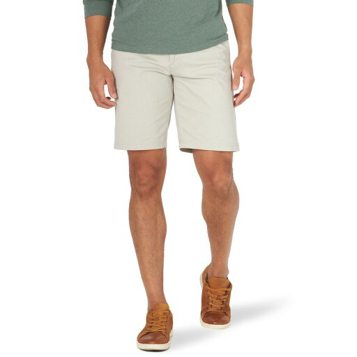 【送料無料】 リー メンズ ハーフパンツ・ショーツ ボトムス Men's LeeR 10" Extreme Comfort Flat-Front Shorts Stone 【送料無料】 リー メンズ ハーフパンツ・ショーツ ボトムス Men's LeeR 10" Extreme Comfort Flat-Front Shorts Stone