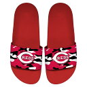 【送料無料】 アンブランデッド メンズ サンダル シューズ Men's ISlide Cincinnati Reds Camo Motto Slide Sand...