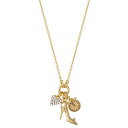 【送料無料】 ディズニー レディース ネックレス・チョーカー・ペンダントトップ アクセサリー Disney Princess Cinderella 18k Go...