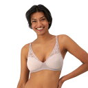 【送料無料】 バリ レディース ブラジャー アンダーウェア BaliR BreatheR Wireless T-Shirt Bra DF7594 Gloss