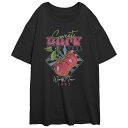 【送料無料】 アンブランデッド レディース Tシャツ トップス Juniors' Sweet Rock World Tour 1997 Oversized Gr...