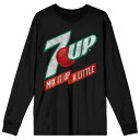 【送料無料】 ライセンス キャラクター レディース Tシャツ トップス Juniors' 7UP Mix It Up a Little Graphic Sweatshirt Black