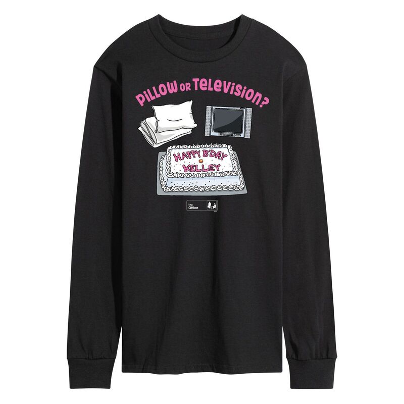 楽天ReVida 楽天市場店【送料無料】 ライセンス キャラクター メンズ Tシャツ トップス Men's The Office Pillow Or TV Tee Black