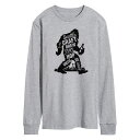 【送料無料】 ライセンス キャラクター メンズ Tシャツ トップス Men's Seattle Brew Hop Long Sleeve Graphic Tee Gray(4)