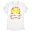 【送料無料】 ライセンス キャラクター レディース Tシャツ トップス Juniors' Operation World's Greatest Grandma ...