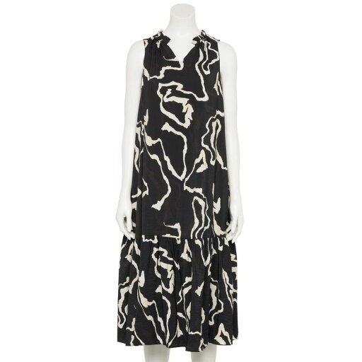 【送料無料】 ナインウェスト レディース ワンピース トップス Women's Nine West Adaptive Sleeveless V-Neck Maxi Dress Black Water Trail 【送料無料】 ナインウェスト レディース ワンピース トップス Women's Nine West Adaptive Sleeveless V-Neck Maxi Dress Black Water Trail