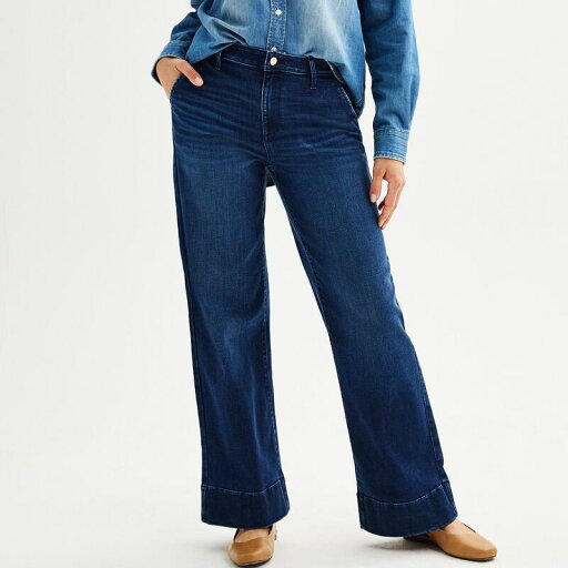【送料無料】 ソノマ レディース デニムパンツ ジーンズ ボトムス Women's Sonoma Goods For LifeR Premium High Rise Trouser Jeans Dark Bright 【送料無料】 ソノマ レディース デニムパンツ ジーンズ ボトムス Women's Sonoma Goods For LifeR Premium High Rise Trouser Jeans Dark Bright