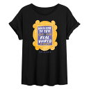 【送料無料】 ライセンス キャラクター レディース Tシャツ トップス Juniors' Friends Welcome To The Real World F...