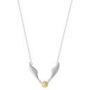 【送料無料】 ライセンス キャラクター レディース ネックレス・チョーカー・ペンダントトップ アクセサリー Harry Potter Brass Quidditch Golden Snitch Necklace Gold Tone