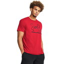 【送料無料】 アンダーアーマー メンズ Tシャツ トップス Men's Under Armour Foundation Short Sleeve Tee Red