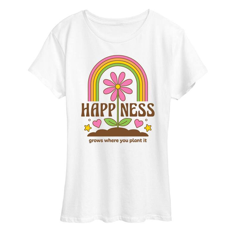 ReVida ŷԾŹ㤨̵֡ 饤 饯 ǥ T ȥåץ Women's Happiness Grows Graphic Tee WhiteפβǤʤ7,480ߤˤʤޤ