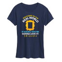 【送料無料】 ライセンス キャラクター レディース Tシャツ トップス Women's Friends The Real World Graphic Tee N...